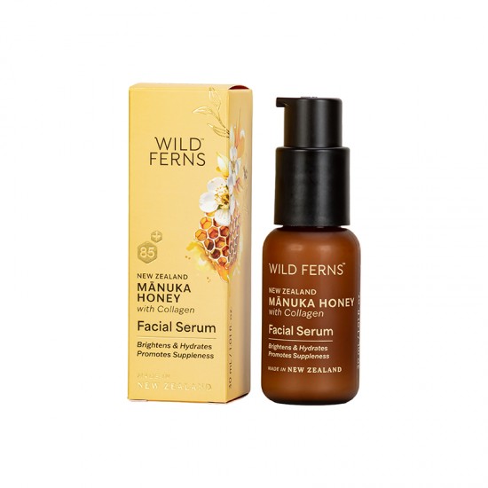 Wild Ferns 帕氏麦卢卡蜂蜜面部精华液 30ml 保质期2029.2